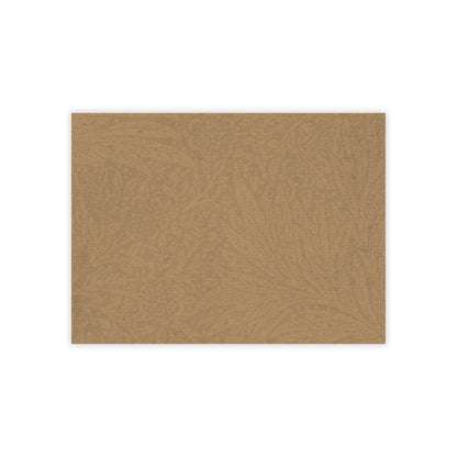 Saddle Tan Floral Weave Sticky Notes Botanical Floral Post It Notes (7 Sizes)