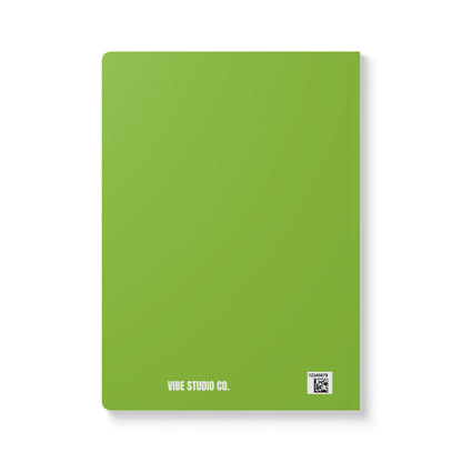 Muted Lime Big Girl Mood A5 Lined Journal