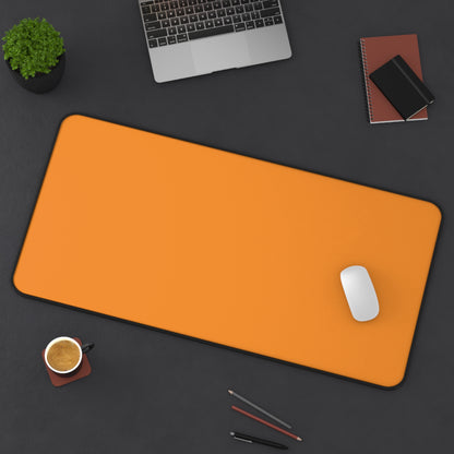 Tangerine Desk Mat Color Coordinated Collection (12x18, 12x22, 16x32)