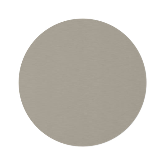 Warm Stone Round Rug 60 Inch Floor Rug Minimal Home Decor Living Room Rug