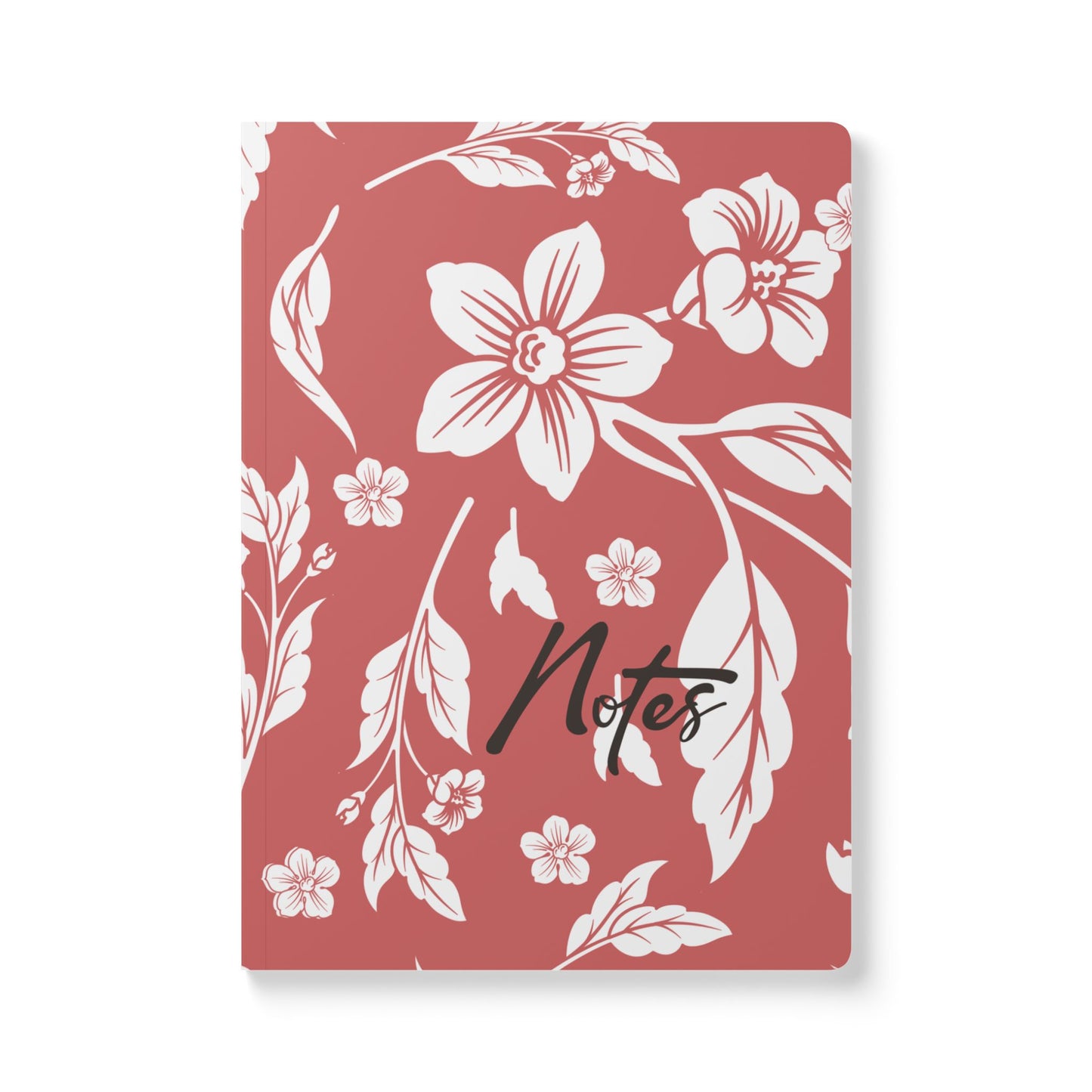 Red Autumns Floral A5 Lined Journal Coordinated Collection