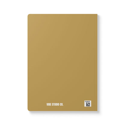 Muted Gold Big Girl Mood A5 Lined Journal