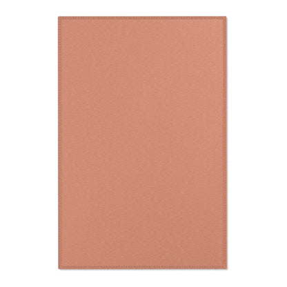Terracotta Rug 24 x 36 Solid Color Accent Rug Modern Home Decor