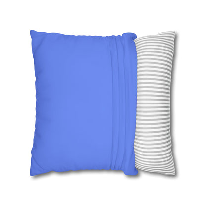 Periwinkle Canvas Pillow Cover 20x20