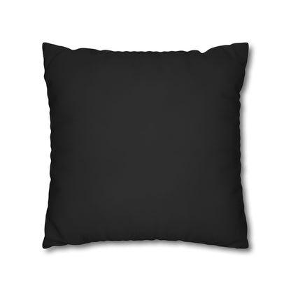 Black Canvas Pillow Cover 20x20