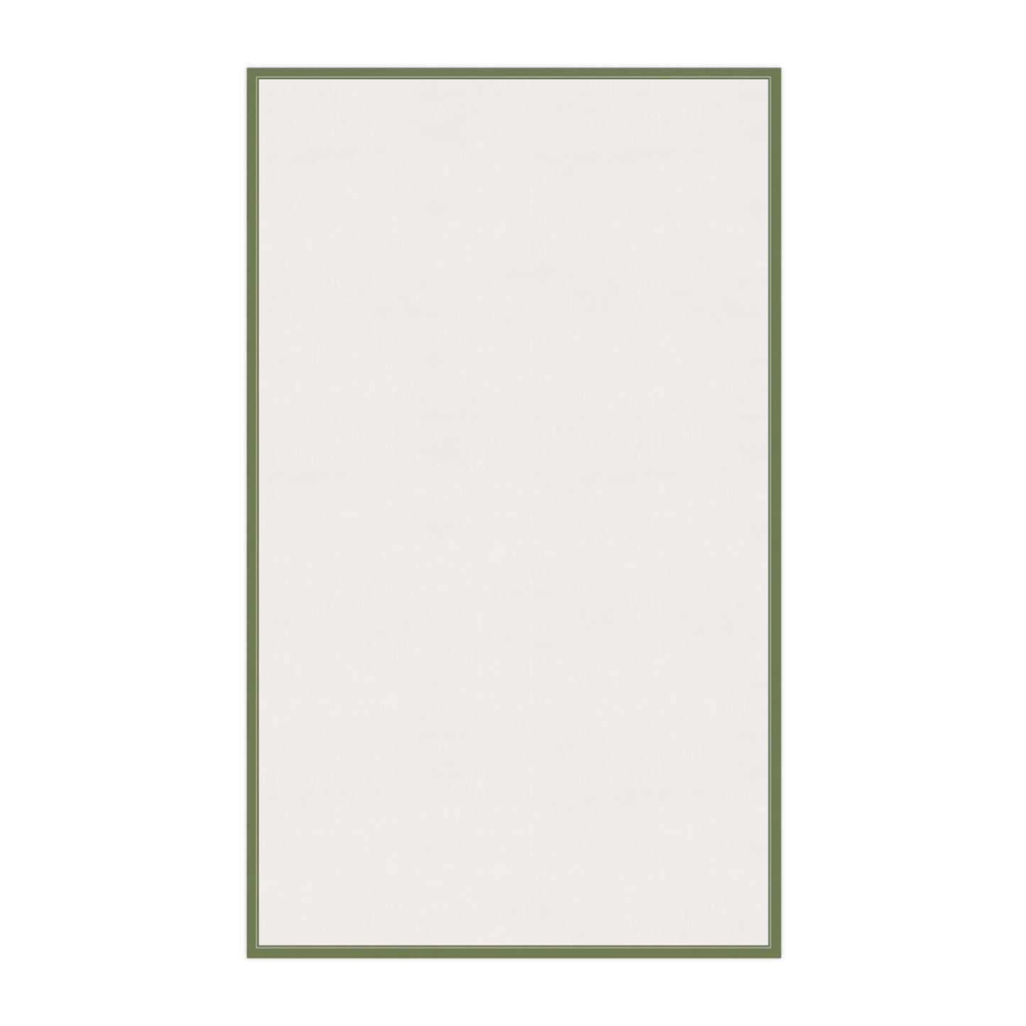 Olive Cotton Twill Tea Towel 18 x 30