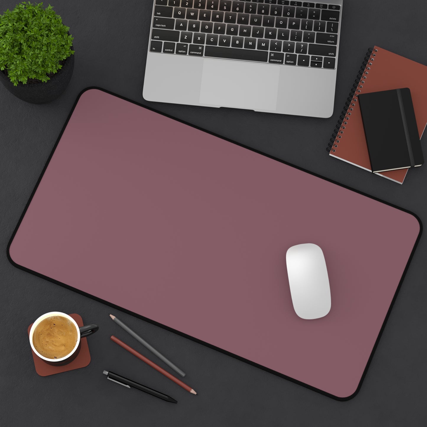 Mauve Desk Mat Color Coordinated Collection (12x18, 12x22, 16x32)