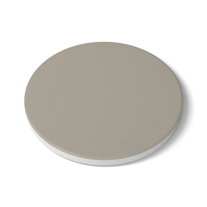 Warm Stone Ceramic Coaster Round or Square | Coordinated Collection