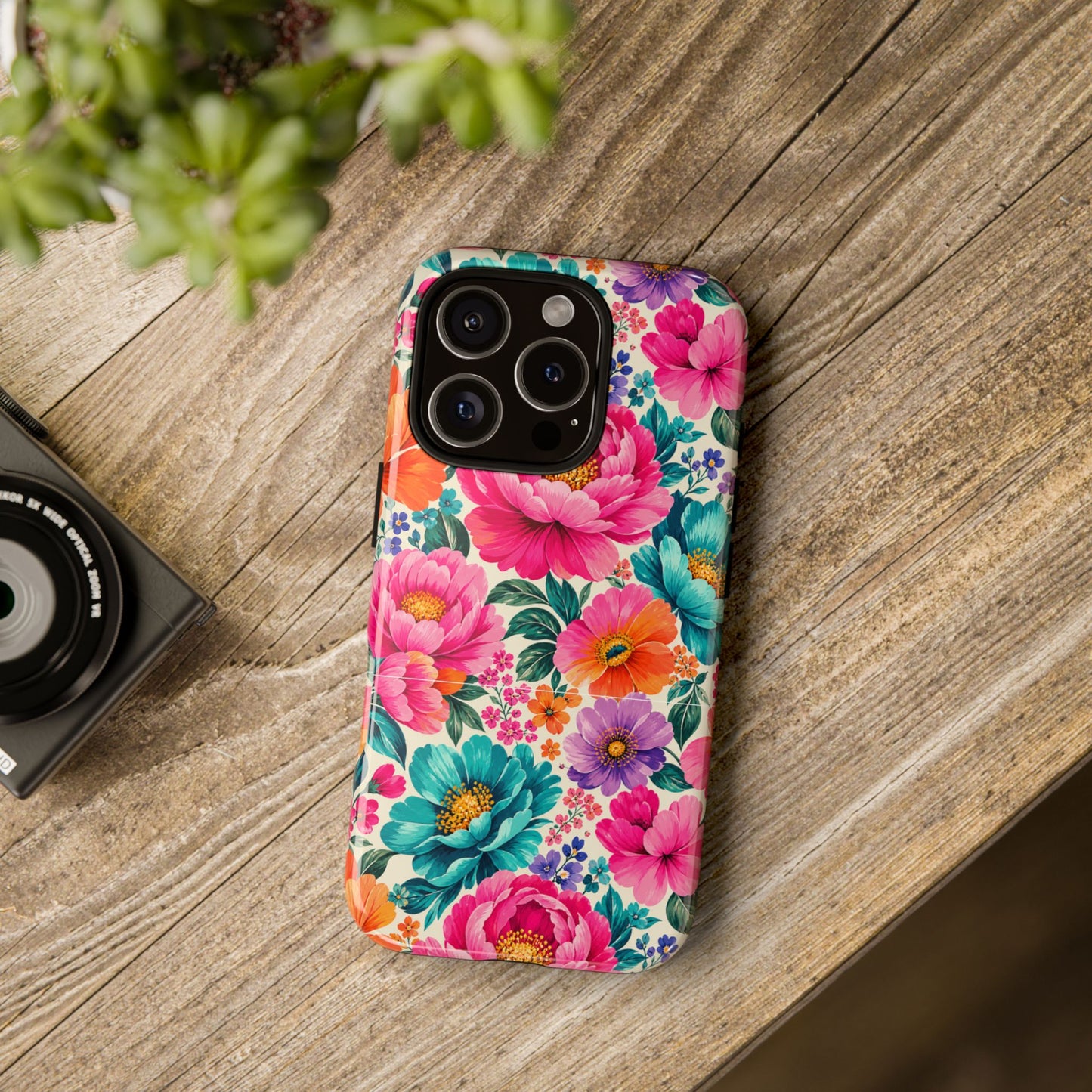 Dreamy Floral Tough Phone Case iPhone Samsung Floral Phone Cover