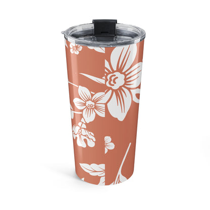 Terracotta Floral 20oz Stainless Steel Tumbler | Coordinated Collection