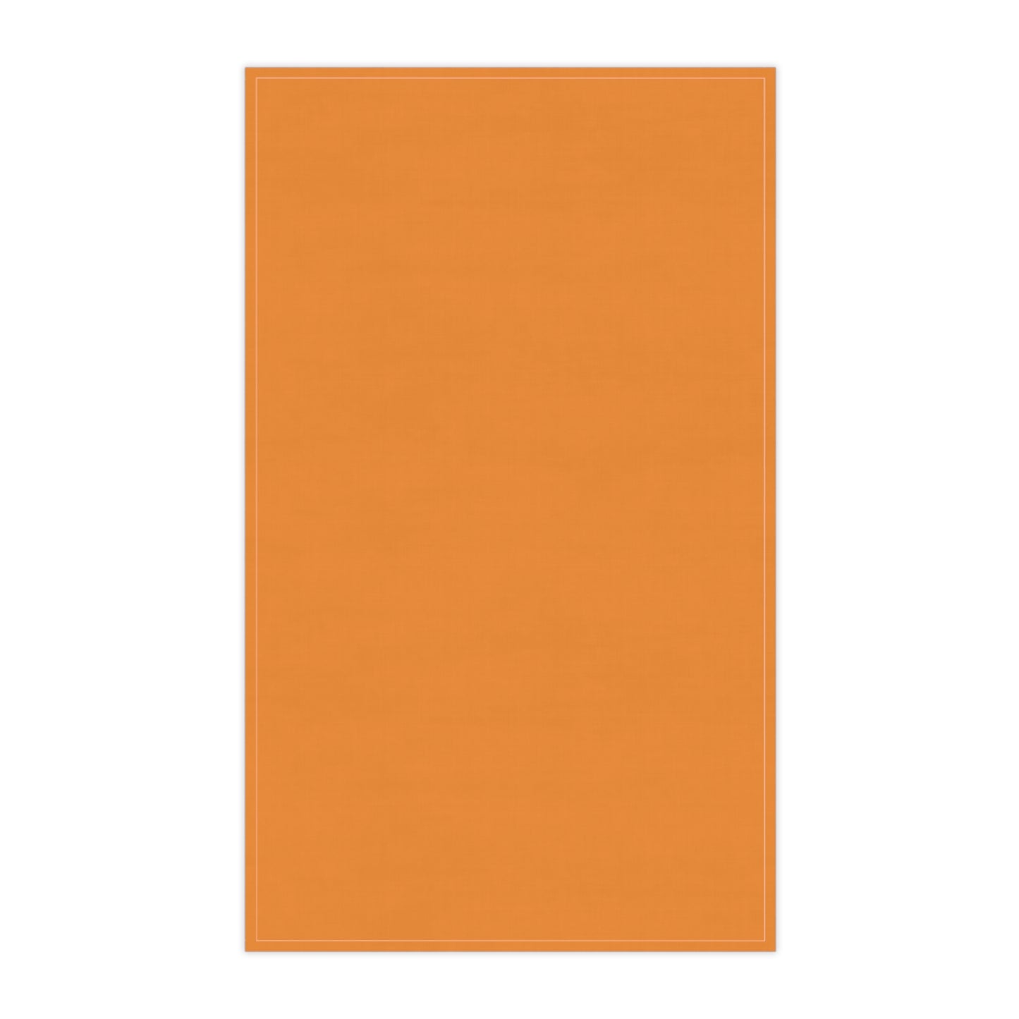Tangerine Cotton Twill Tea Towel 18 x 30