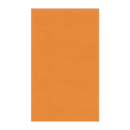 Tangerine Cotton Twill Tea Towel 18 x 30