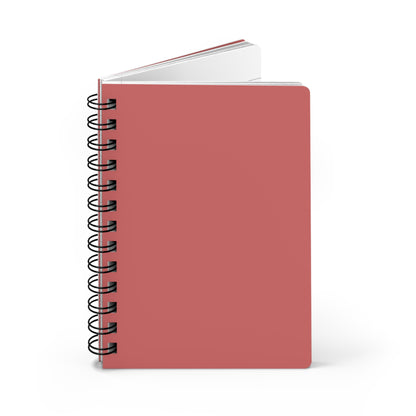 Red Autumns Spiral Lined Notebook 150 Page Journal | Coordinated Collection