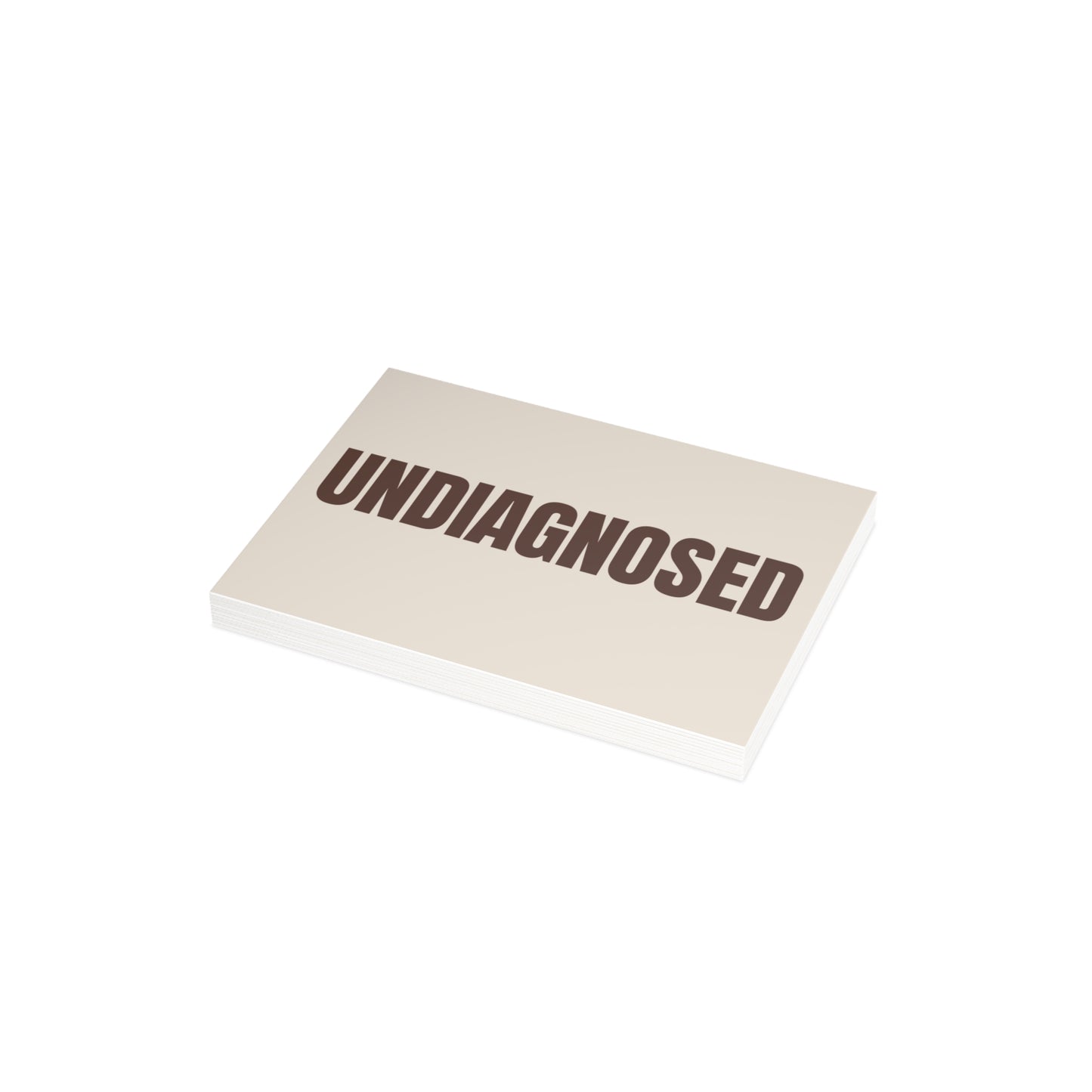 Latte Cream Postcard Set Pack of 10, 30 or 50 w/ Envelopes | Coordinated Collection