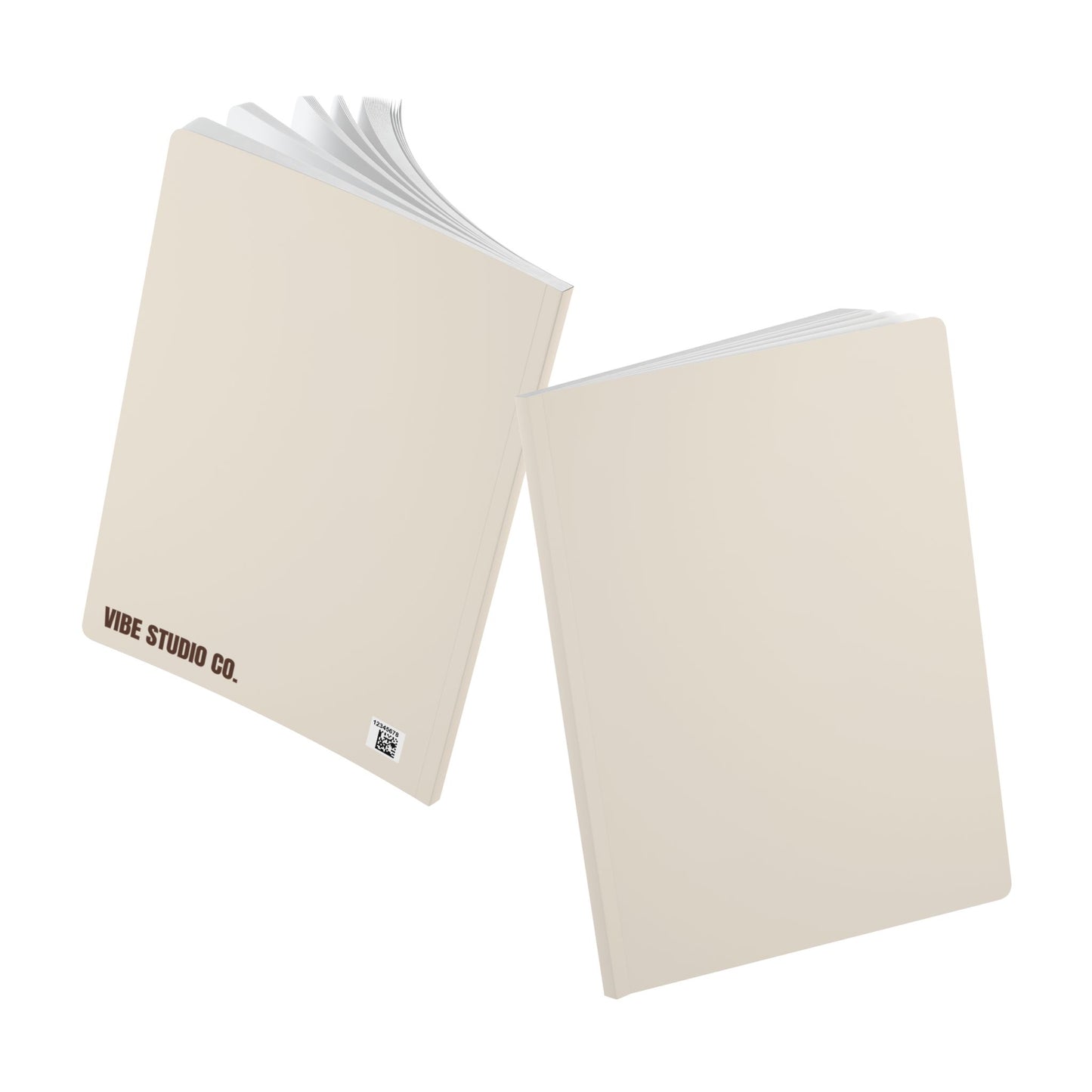 Latte Cream Color Coordinated Collection A5 Lined Journal