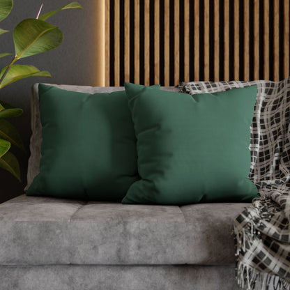 Leaf Green Canvas Pillow Cover 20x20