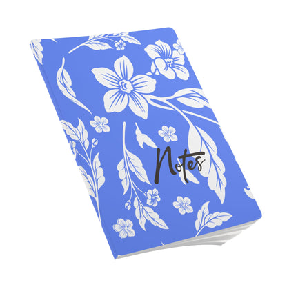 Periwinkle Floral A5 Lined Journal Coordinated Collection
