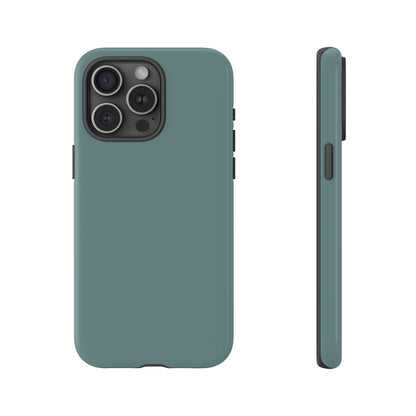Dusty Blue Tough Cell Phone Case, Matte or Glossy Iphone and Samsung