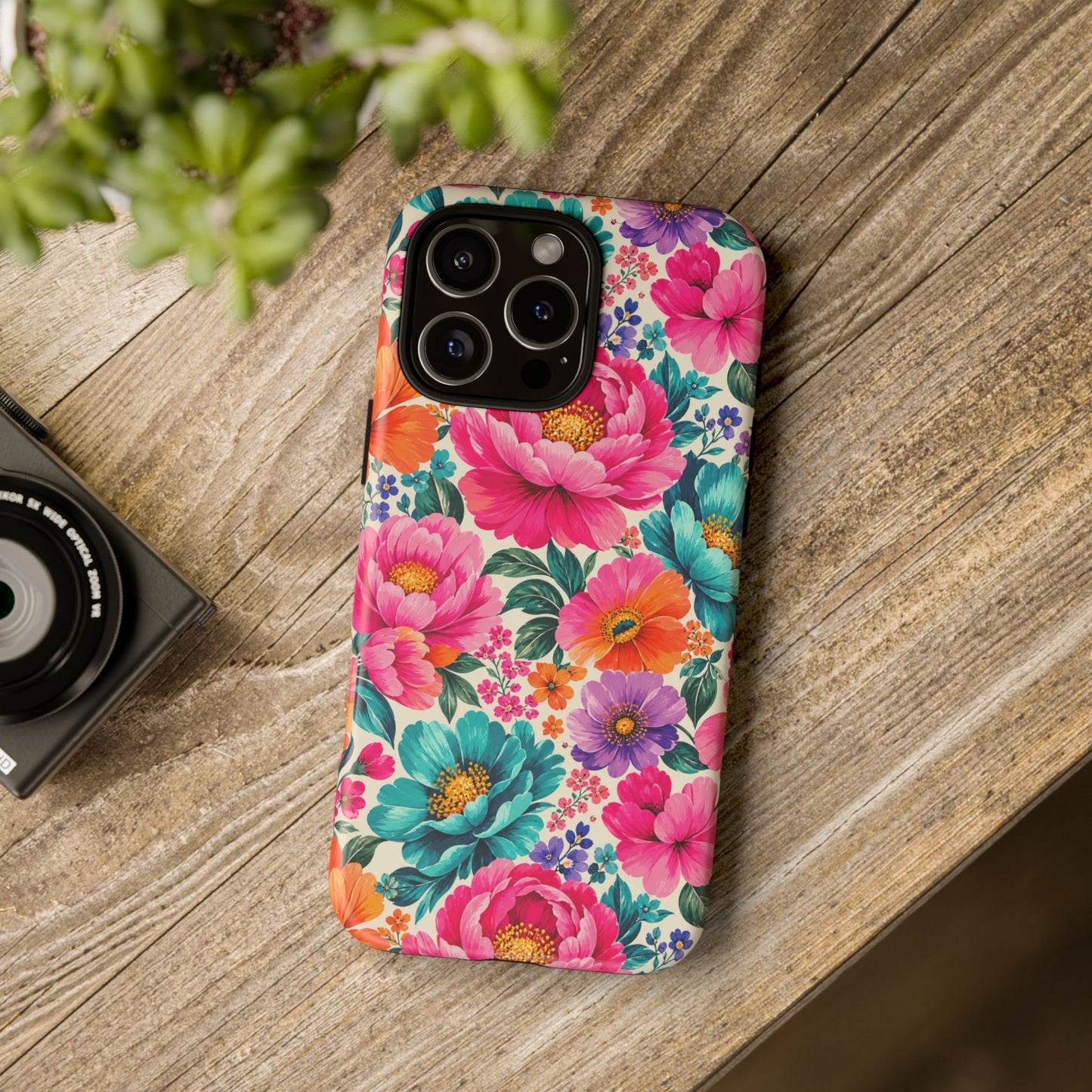 Dreamy Floral Tough Phone Case iPhone Samsung Floral Phone Cover