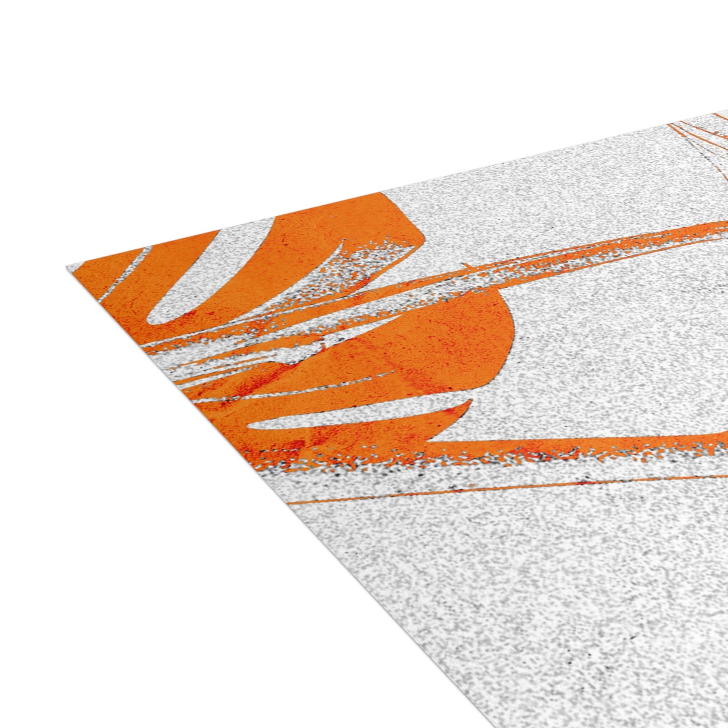 Monstera Leaf Tangerine Postcards