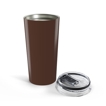Chocolate Brown 20oz Stainless Steel Tumbler Coordinated Collection