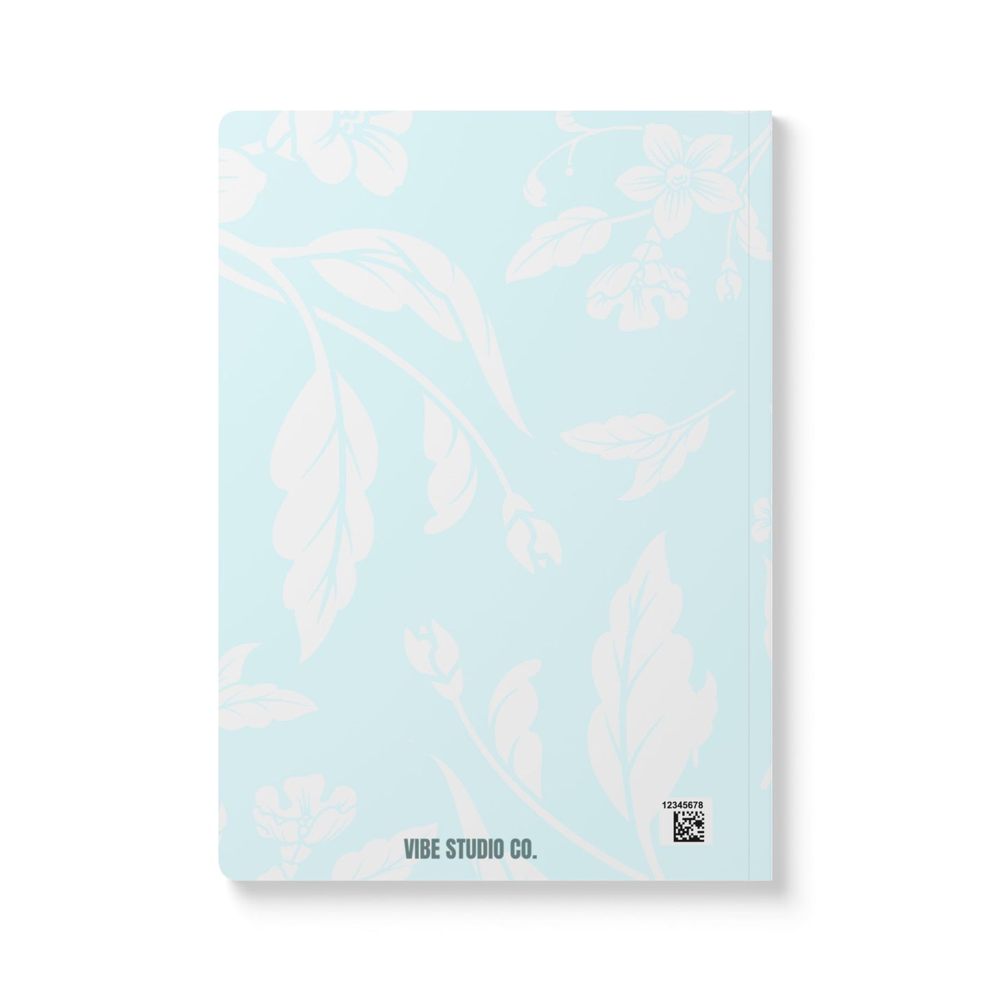 Ocean Blue Floral A5 Lined Journal Coordinated Collection