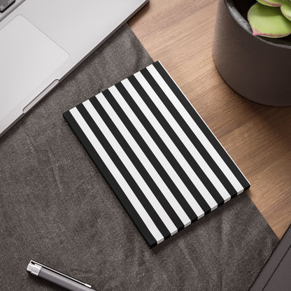 Black Stripe Sticky Notes (7 Sizes)