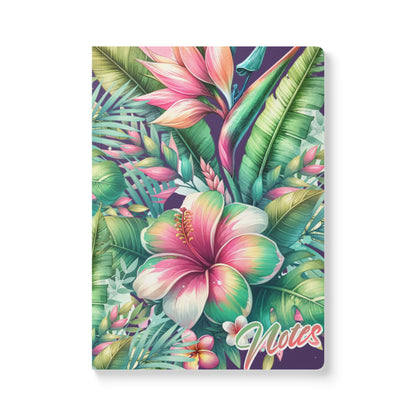 Paradise in Full Bloom Lined Journal