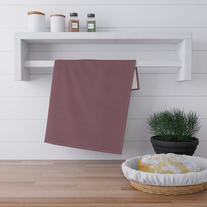 Mauve Cotton Twill Tea Towel 18 x 30