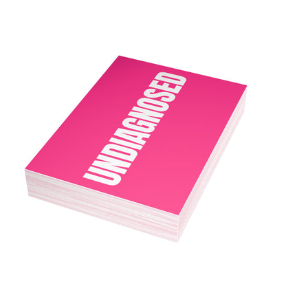 Pink Postcard Set Pack of 10, 30 or 50 w/ Envelopes | Coordinated Collection