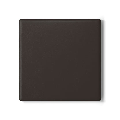 Muted Charcoal Ceramic Coaster Round or Square | Coordinated Collection