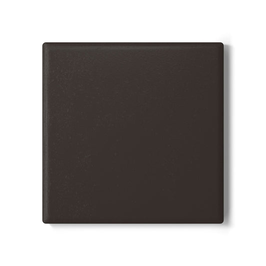 Muted Charcoal Ceramic Coaster Round or Square | Coordinated Collection