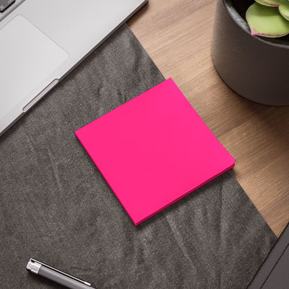 Pink Post It Notes Coordinated Color Collection