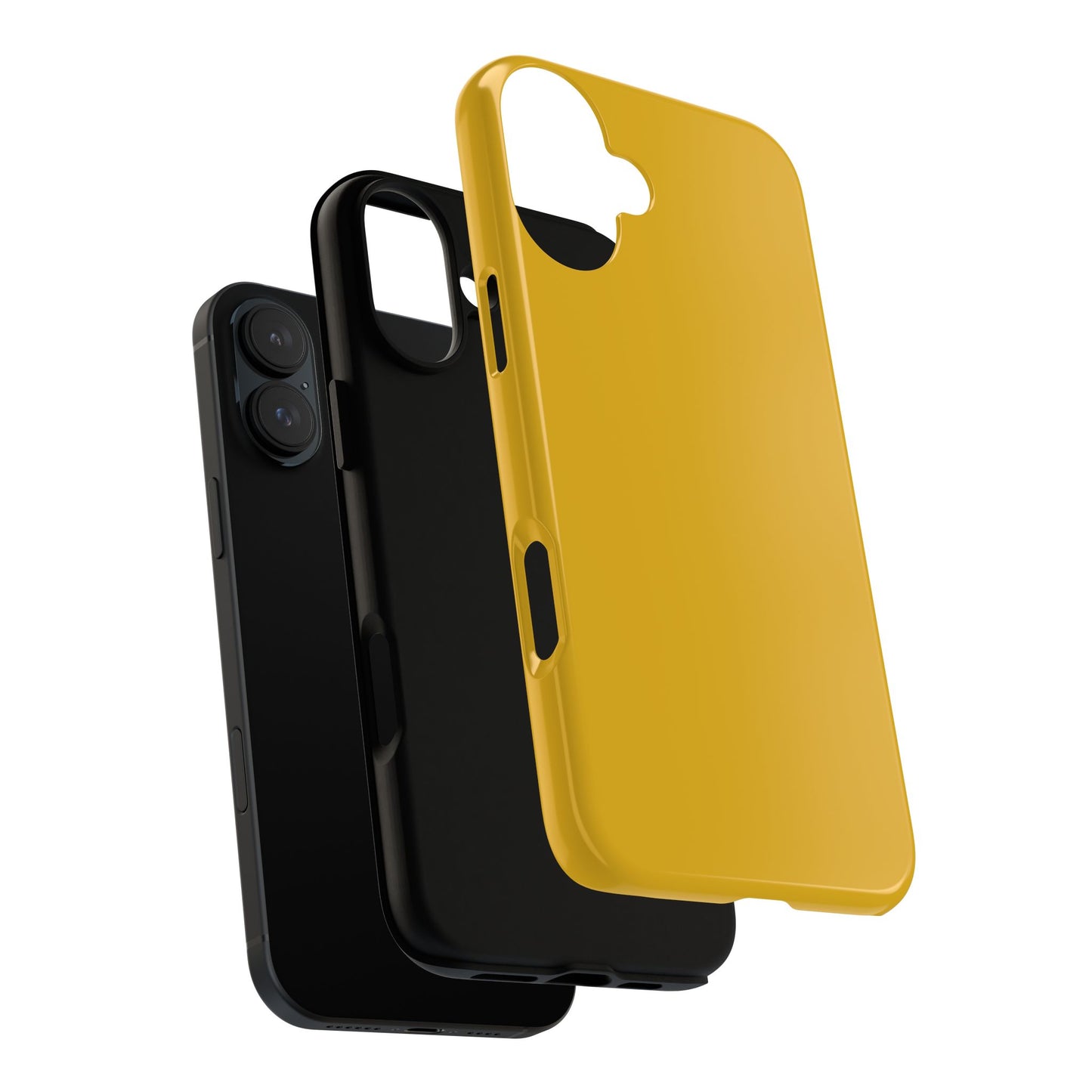 Honey Yellow Tough Cell Phone Case Matte or Glossy Protective Case iPhone Samsung