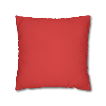True Red Canvas Pillow Cover 20x20