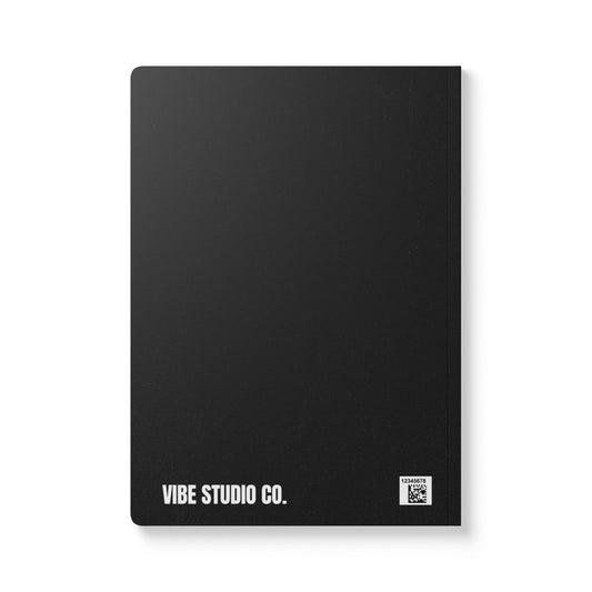 Wild & Free Butterfly Black A5 Lined Journal