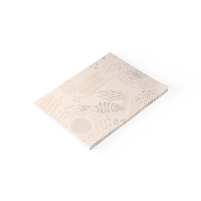 Neutral Flow Sticky Notes Abstract Neutral Post It Notes (7 Sizes)