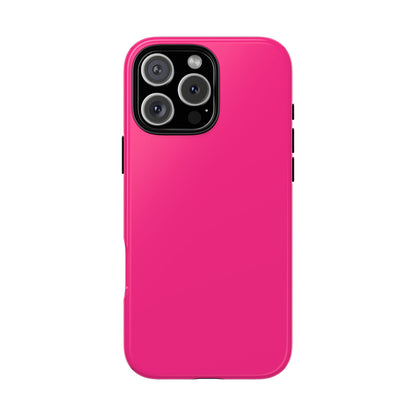 Pink Tough Cell Phone Case Matte or Glossy Protective Case iPhone Samsung