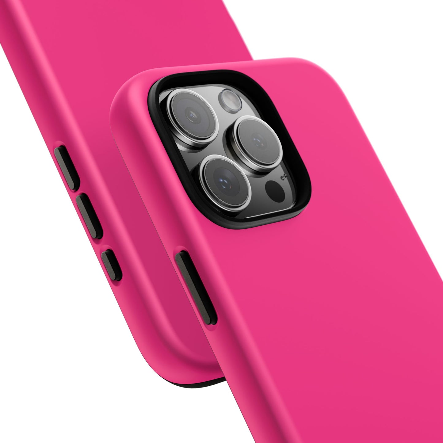 Pink Tough Cell Phone Case Matte or Glossy Protective Case iPhone Samsung