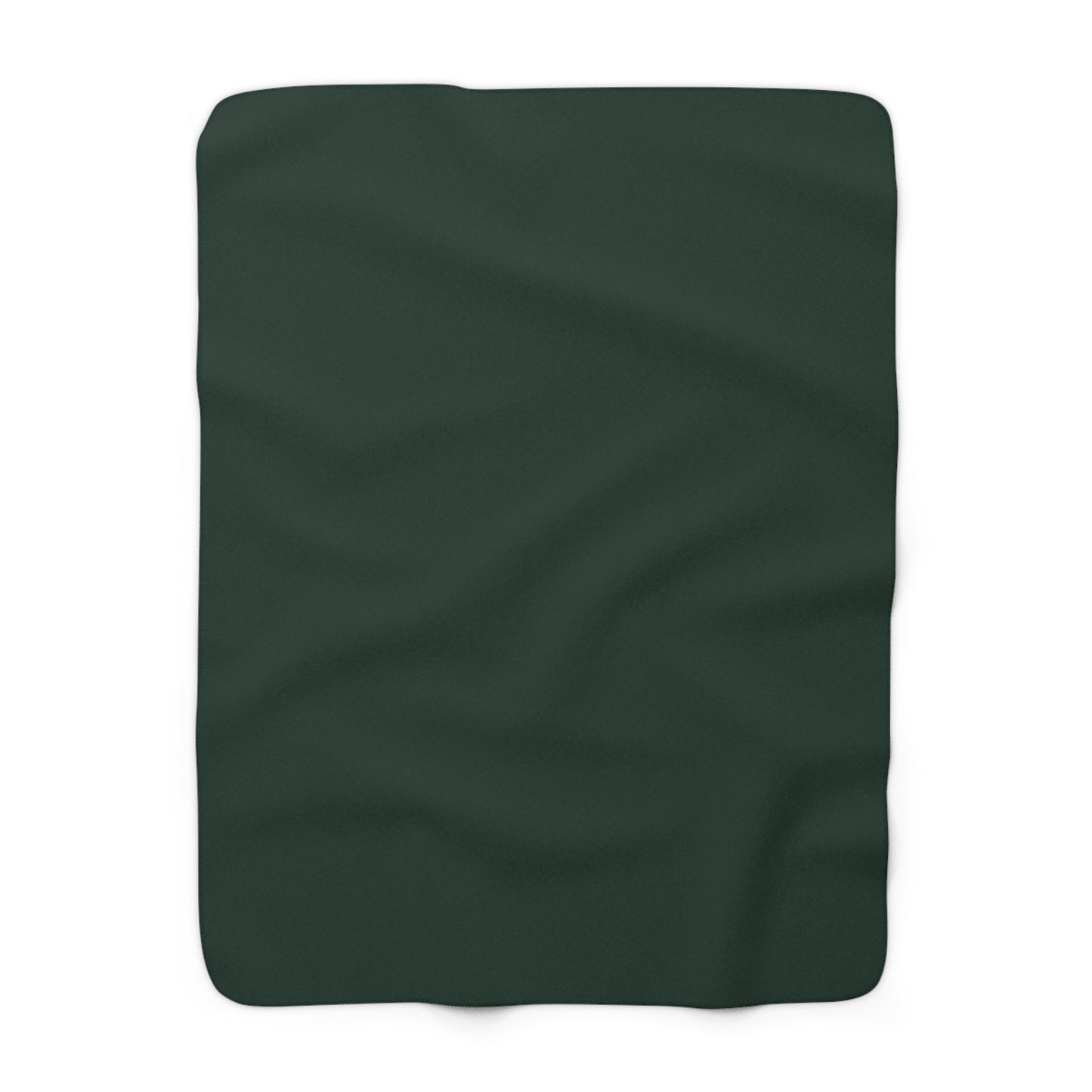 Forest Sherpa Fleece Blanket Cozy Plush Throw 3 Sizes Soft Warm Blanket