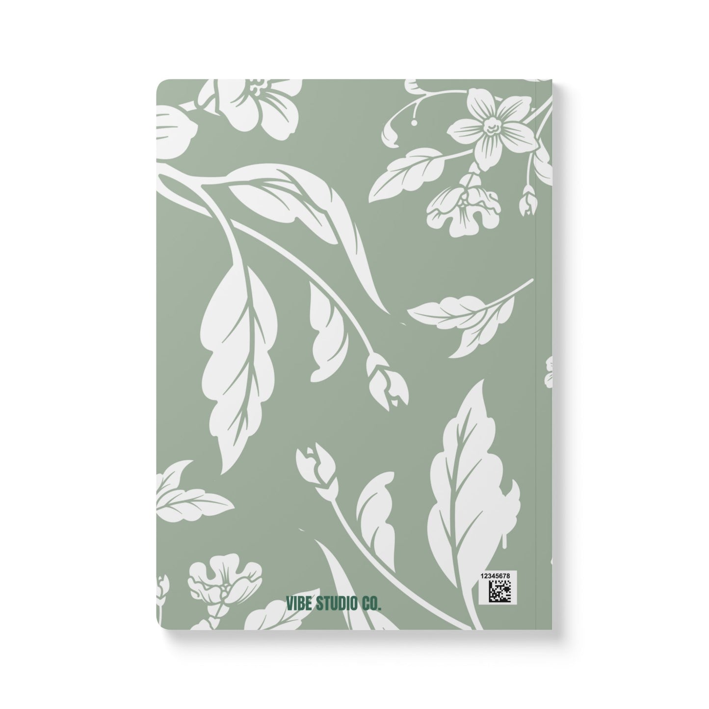 Sage Floral A5 Lined Journal Coordinated Collection