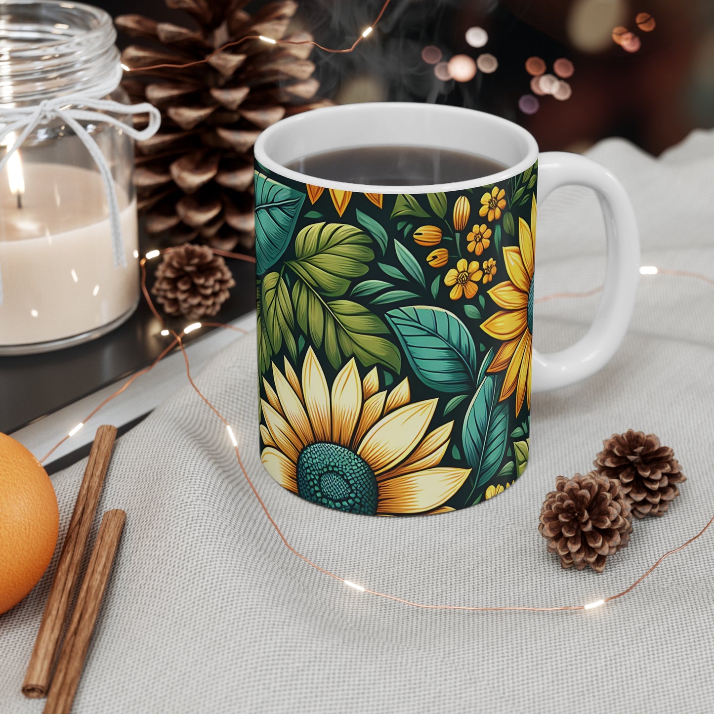 Sunflower Grove Mug