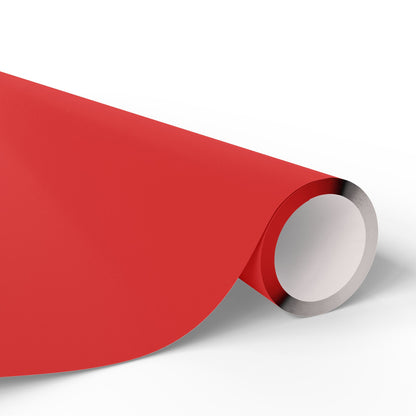 True Red Wrapping Paper Matte or Glossy Gift Wrap 3 Sizes Fine Art Paper
