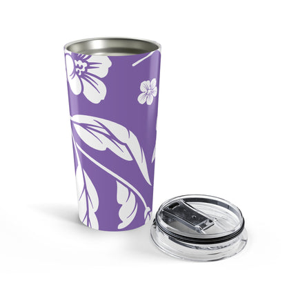 Purple Floral 20oz Stainless Steel Tumbler | Coordinated Collection