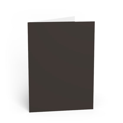 Muted Charcoal Note Card Color Coordinated Collection