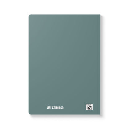 Dusty Blue Big Girl Mood A5 Lined Journal