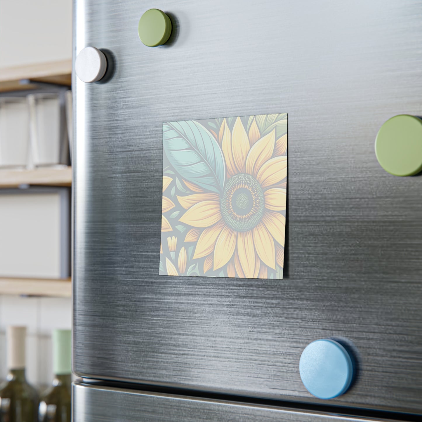 Sunflower Grove Sticky Notes Sunflower Post It Notes Botanical Notes (7 Sizes)