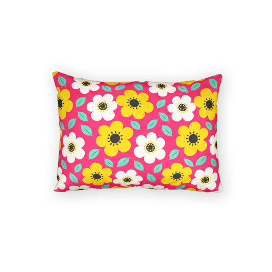 Happy Flower Sham Retro Daisy Cotton Bedding