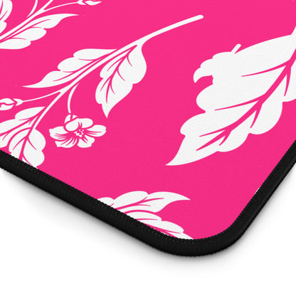 Pink Floral Desk Pad (12x18, 12x22 or 16x32)