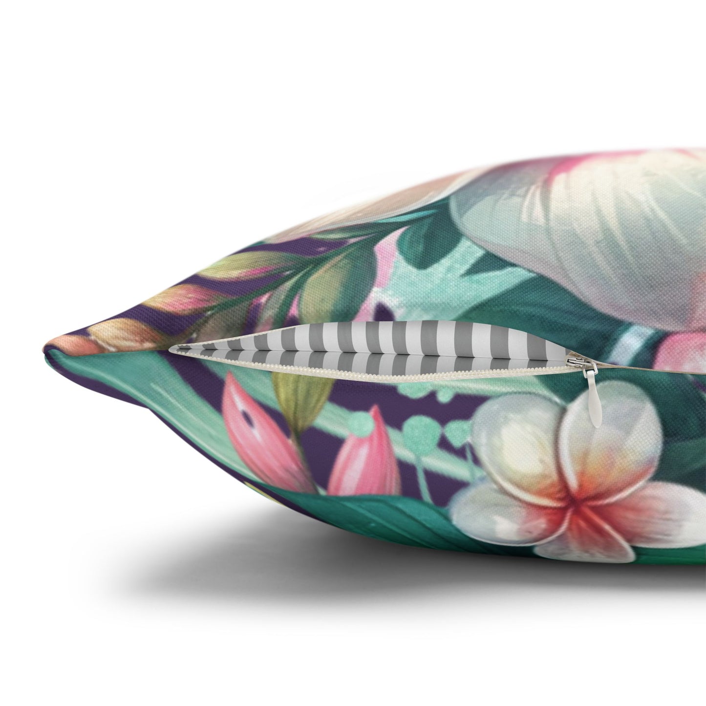 Paradise in Full Bloom Canvas Pillow Cover 20x20